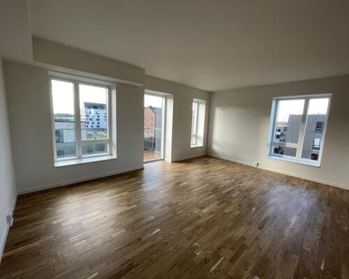 3-værelses lejlighed på 87 kvm!