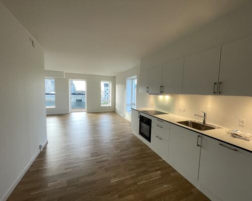 3-værelses lejlighed på 87 kvm!