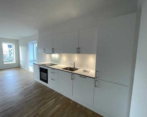 3-værelses lejlighed på 87 kvm!