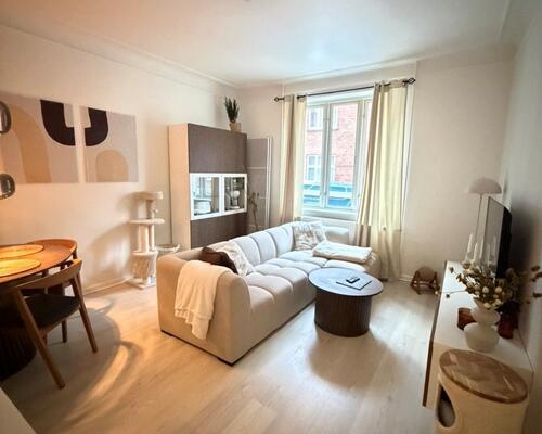 Nydelig 2. værelses stuelejlighed.