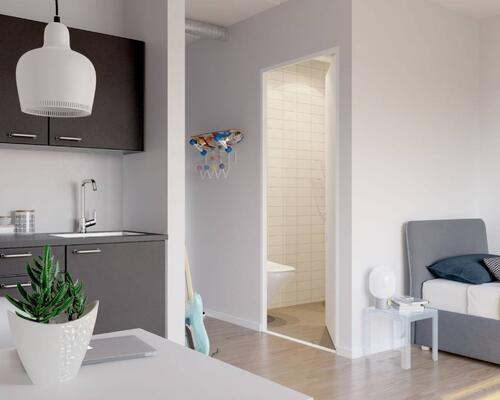 1 værelses lejlighed i Roskilde