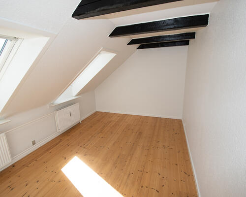 Skøn taglejlighed med charme og lys i Aalborg