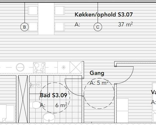 3 værelses lejlighed i Viborg