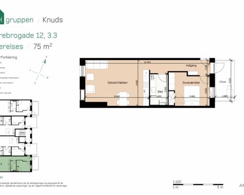 INDFLYTNINGSKLAR 2-VÆRELSES MIDT I AARHUS C