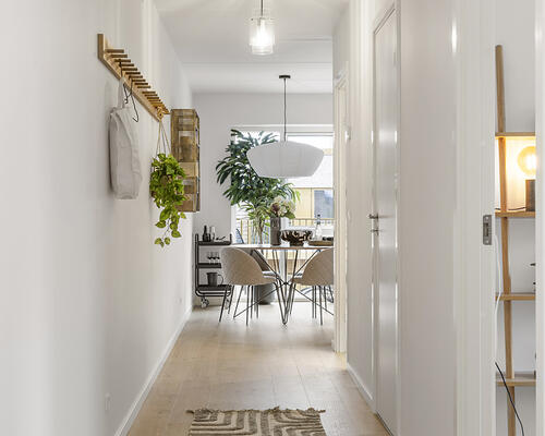 Nybygget 3 værelses lejligheder