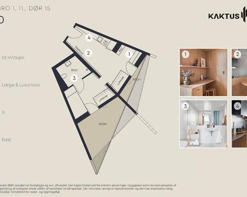 2 værelses lejlighed i København V