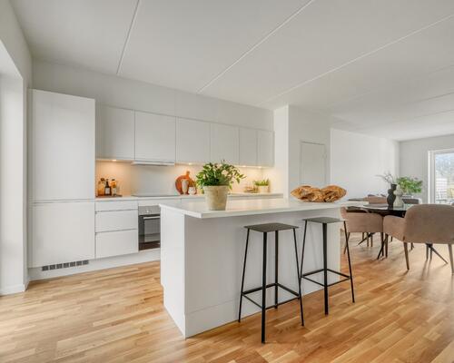 Fantastisk to-plans rækkehus i naturidyl