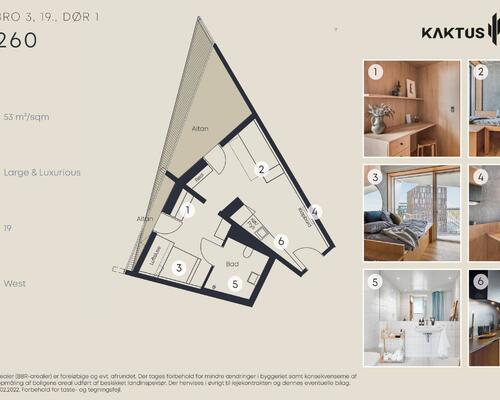 2 værelses lejlighed i København V