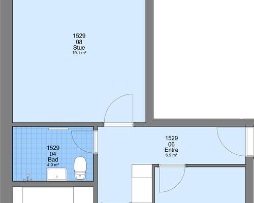 2 værelses lejlighed i Frederikshavn