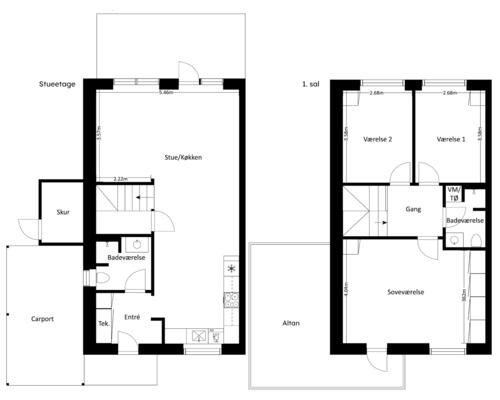 4 værelses hus i Silkeborg
