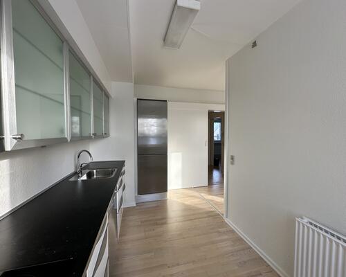 Moderne 2-værelses lejlighed i Nørresundby med grønne omgivelser