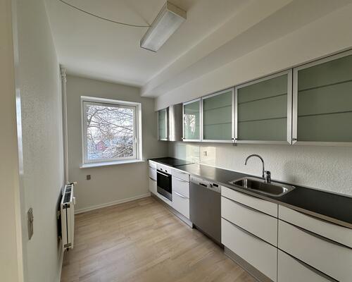 Moderne 2-værelses lejlighed i Nørresundby med grønne omgivelser