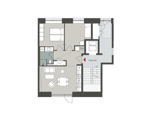 2 værelses lejlighed i Odense V