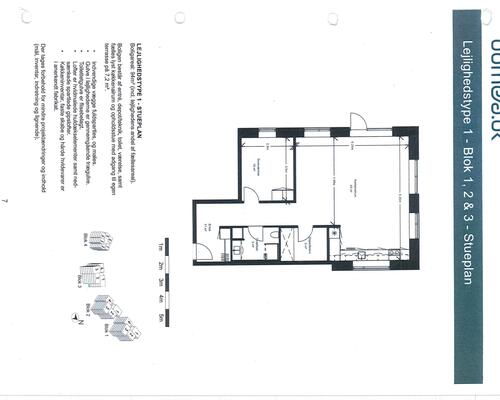 1 værelses lejlighed i Brønderslev