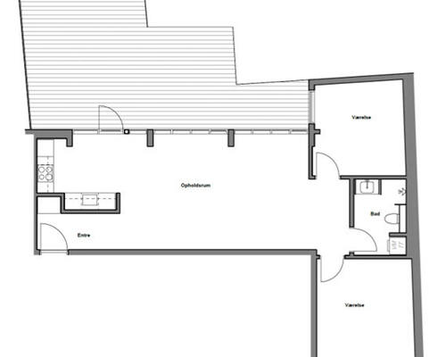 2 værelses lejlighed i Holstebro