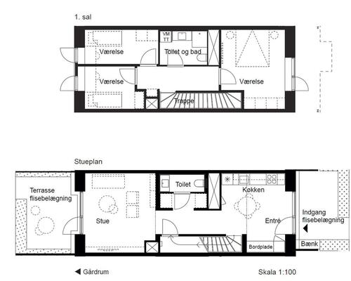 3 værelses lejlighed i Valby