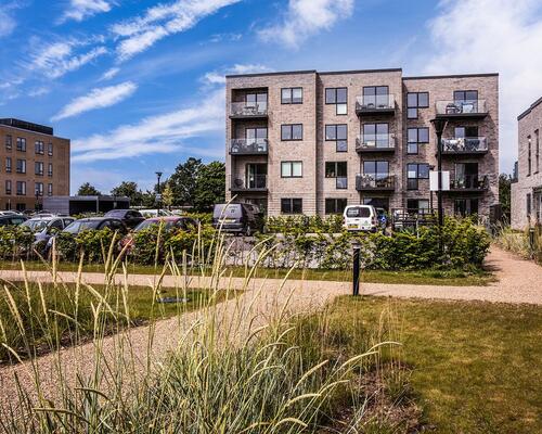 Skøn 2 vær. lejlighed udlejes i det skønne Strandhøjen