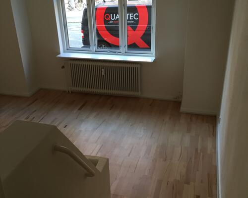 Stor 1-værelses i ø-gaderne.