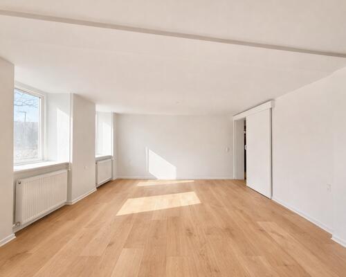 Moderne 2-værelses lejlighed i Nørresundby med lys indretning