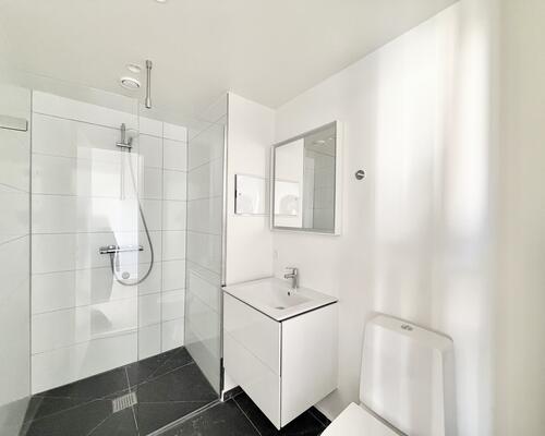 Moderne 1-værelses lejlighed med central beliggenhed