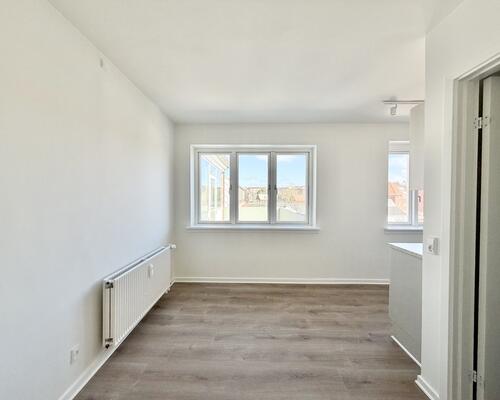 Moderne 1-værelses lejlighed med central beliggenhed