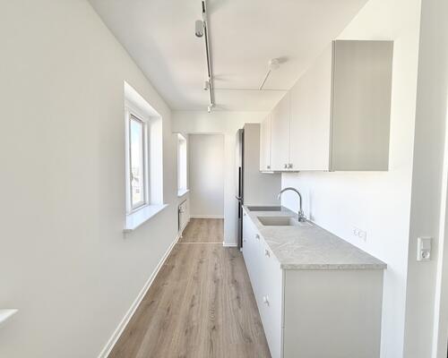 Moderne 1-værelses lejlighed med central beliggenhed