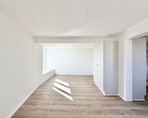 Moderne 1-værelses lejlighed i hjertet af Nørresundby