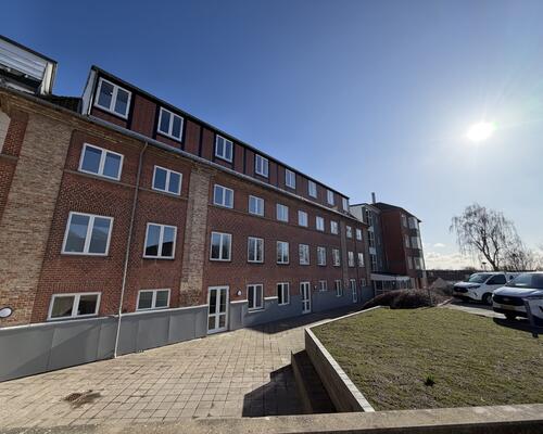 Moderne 1-værelses lejlighed i Nørresundby nær natur og byliv