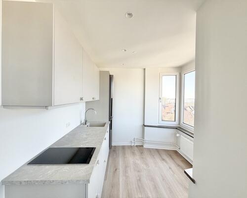 Moderne 1-værelses lejlighed i Nørresundby nær natur og byliv