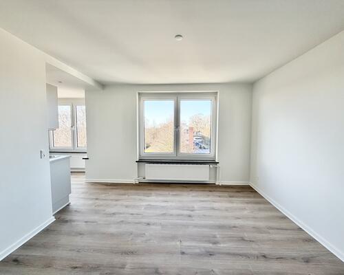 Moderne 1-værelses lejlighed i Nørresundby nær natur og byliv