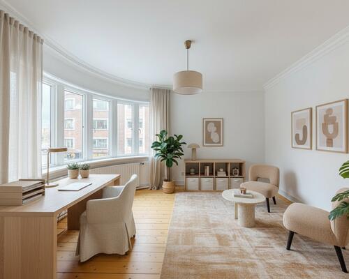 Central 4-værelses lejlighed med lys og plads i Aalborg