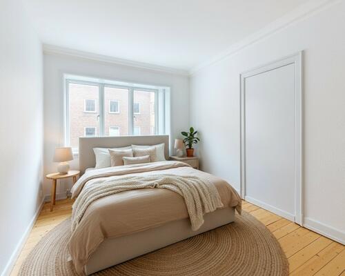 Central 4-værelses lejlighed med lys og plads i Aalborg