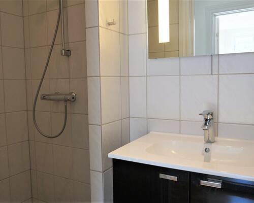 Indbydende lejlighed med moderne køkken i Aalborg Vestby