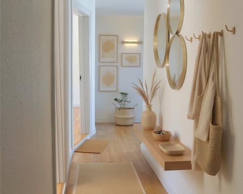 Indbydende lejlighed med moderne køkken i Aalborg Vestby