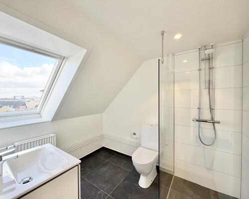 Moderne 1-værelses lejlighed i hjertet af Nørresundby