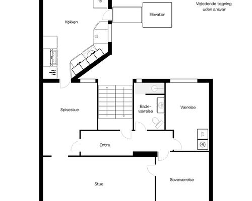 4 værelses lejlighed i Vejle