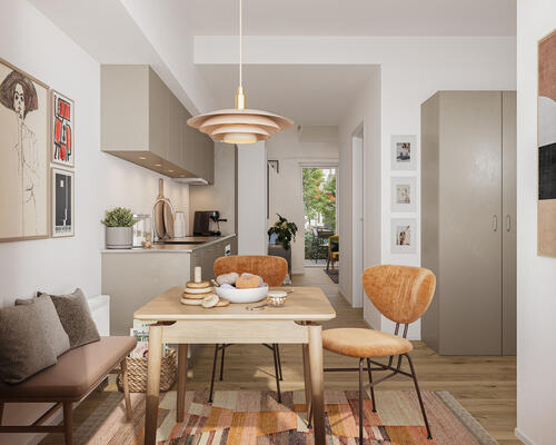 3-værelses lejlighed i Travbyen