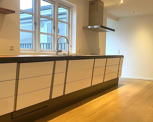 Penthouse ved Søerne, med to store terrasser