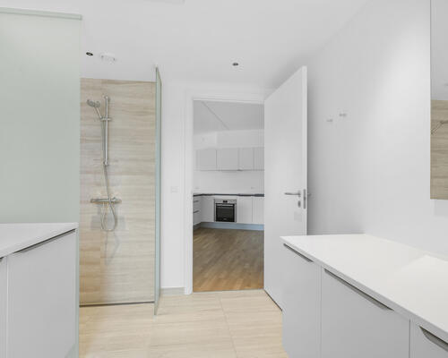 Lys og indbydende lejlighed med stor altan i Aalborg