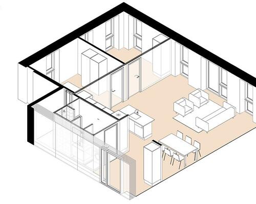 Stor 3 værelseslejlighed i Gartnerbyen