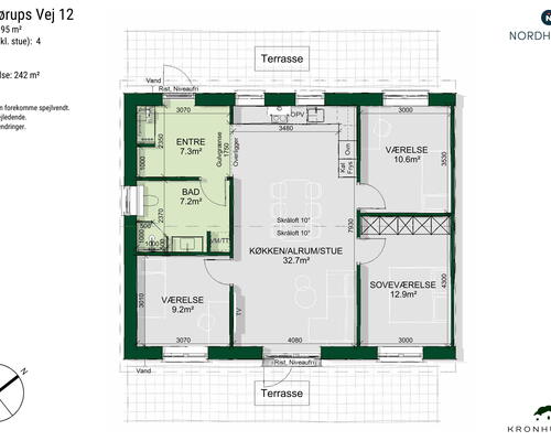 4 værelses hus i Kalundborg