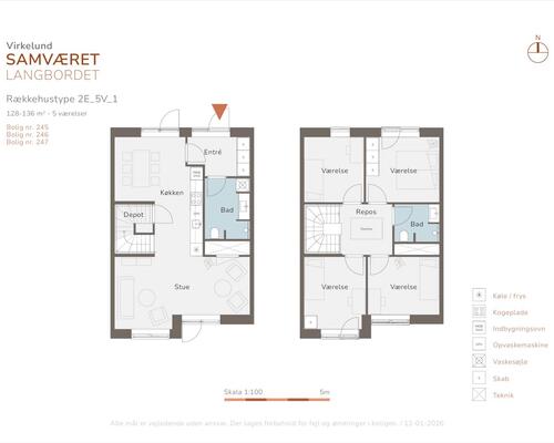 5 værelses lejlighed i Albertslund