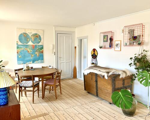 Charmerende 2-værelses lejlighed i hyggelige Vestbyen