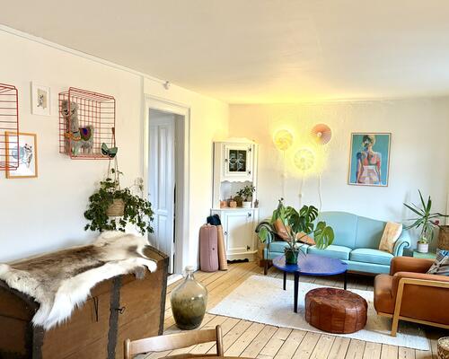 Charmerende 2-værelses lejlighed i hyggelige Vestbyen