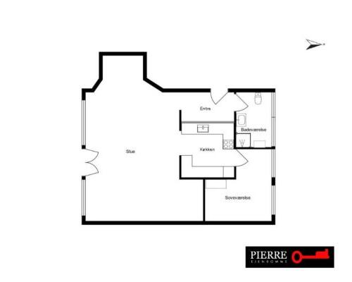 2 værelses lejlighed i Kolding