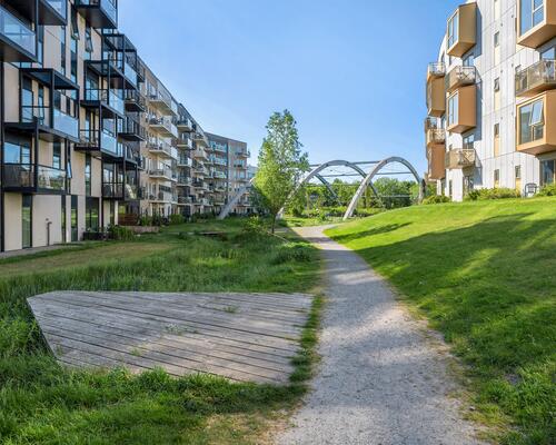 Lejligheder i Kværnloftet med stort køkkenalrum