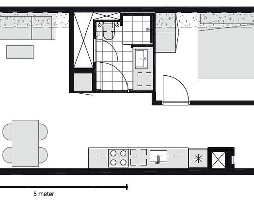2-værelses med skøn terrasse