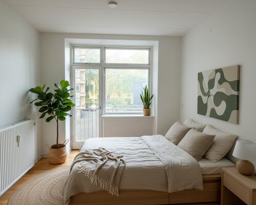 Indbydende lejlighed med altan i hjertet af Aalborg