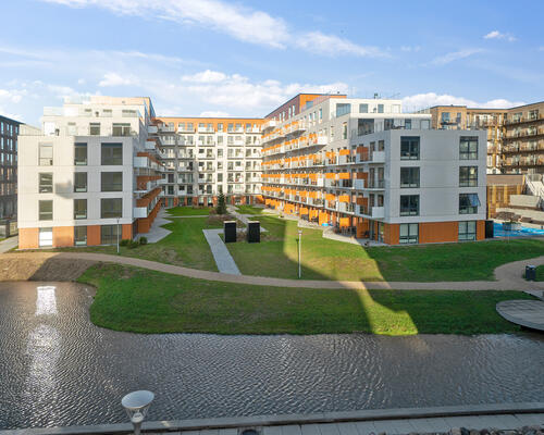 Lys 3-værelses lejlighed i Århus