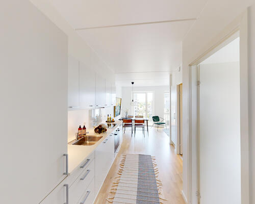 2-værelses med skøn terrasse